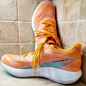 Salomon NWOT Phantasm 2 Orange Athletic  Running Shoes Unisex M 10.5, W 11.5